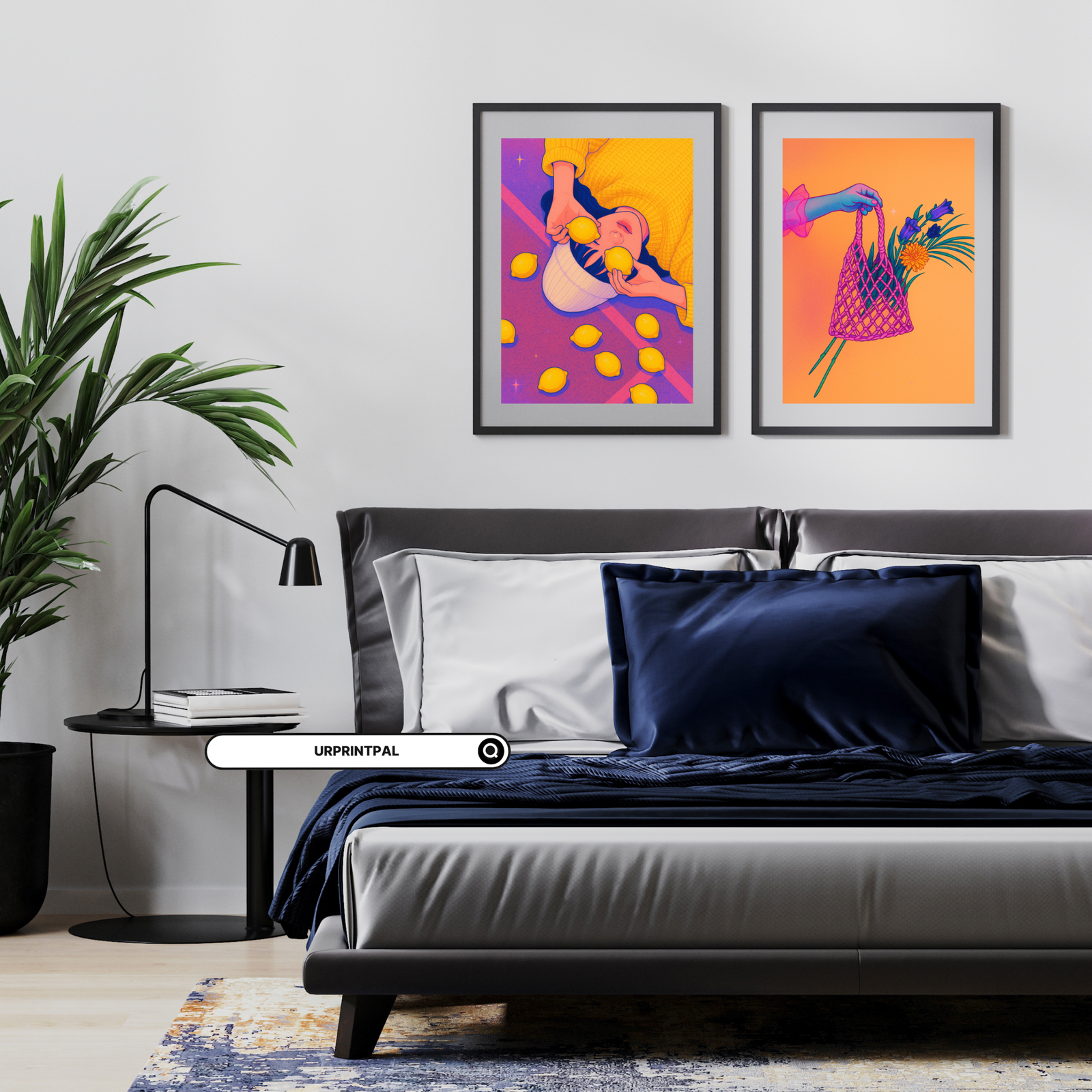 Colorful Digital Wall Decor