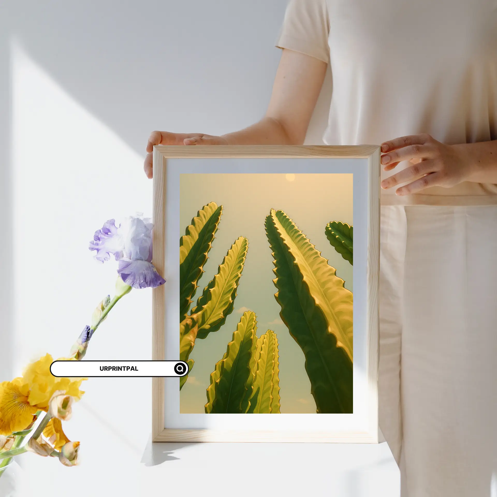 Modern Green Leaf Wall Art Prints - Image 9