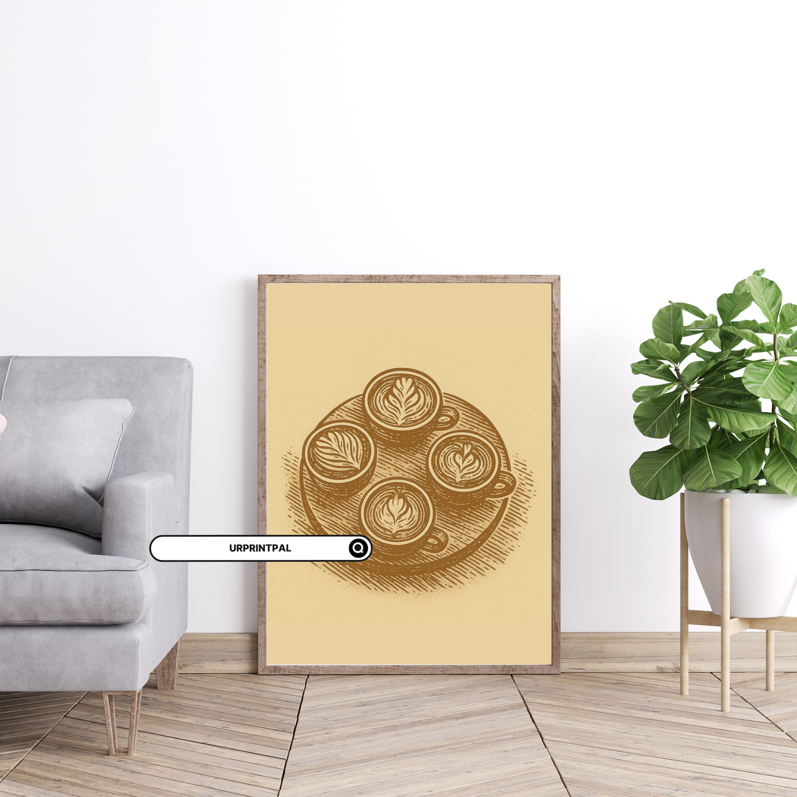 Vintage Coffee Wall Art Set - Image 5