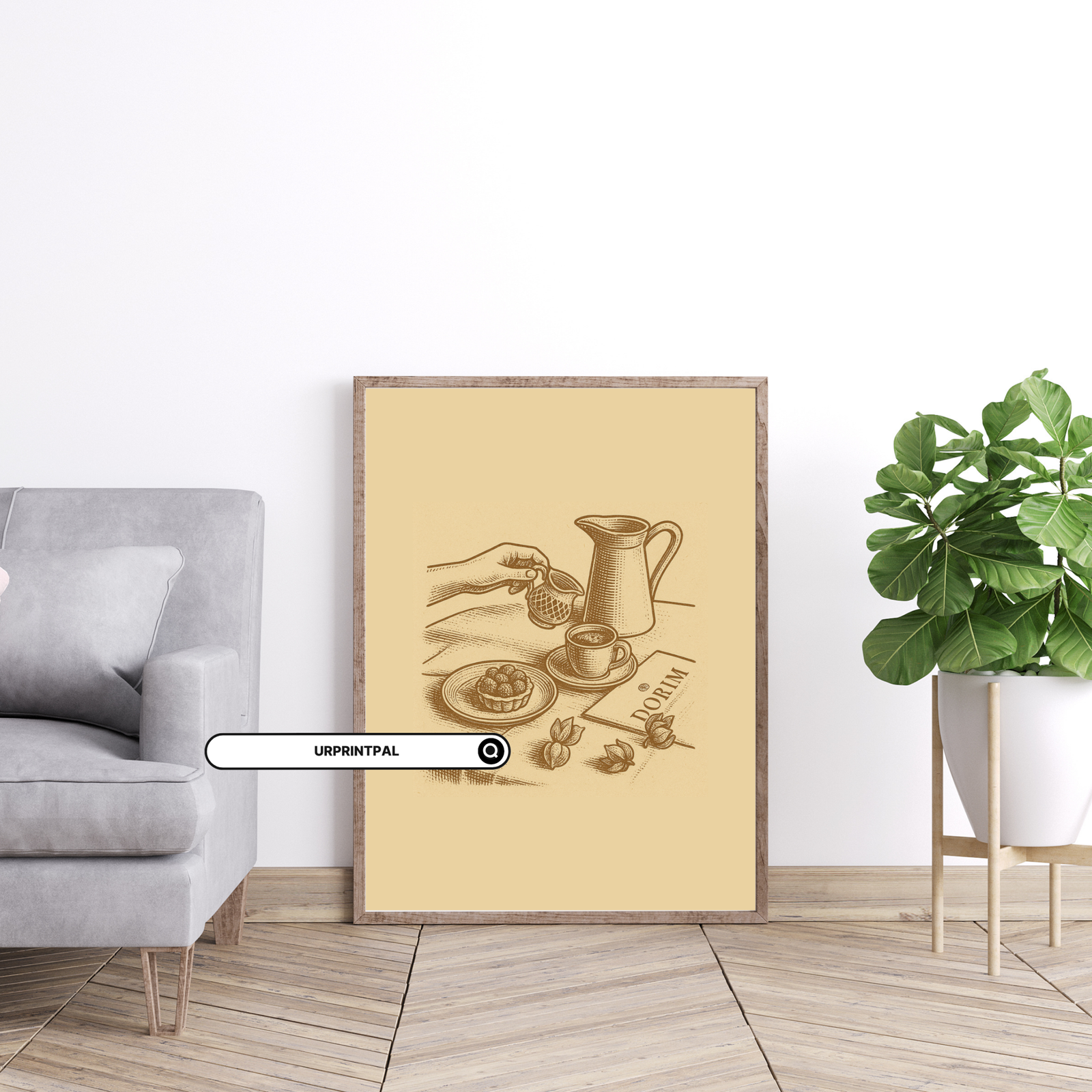 Vintage Coffee Wall Art Set - Image 2