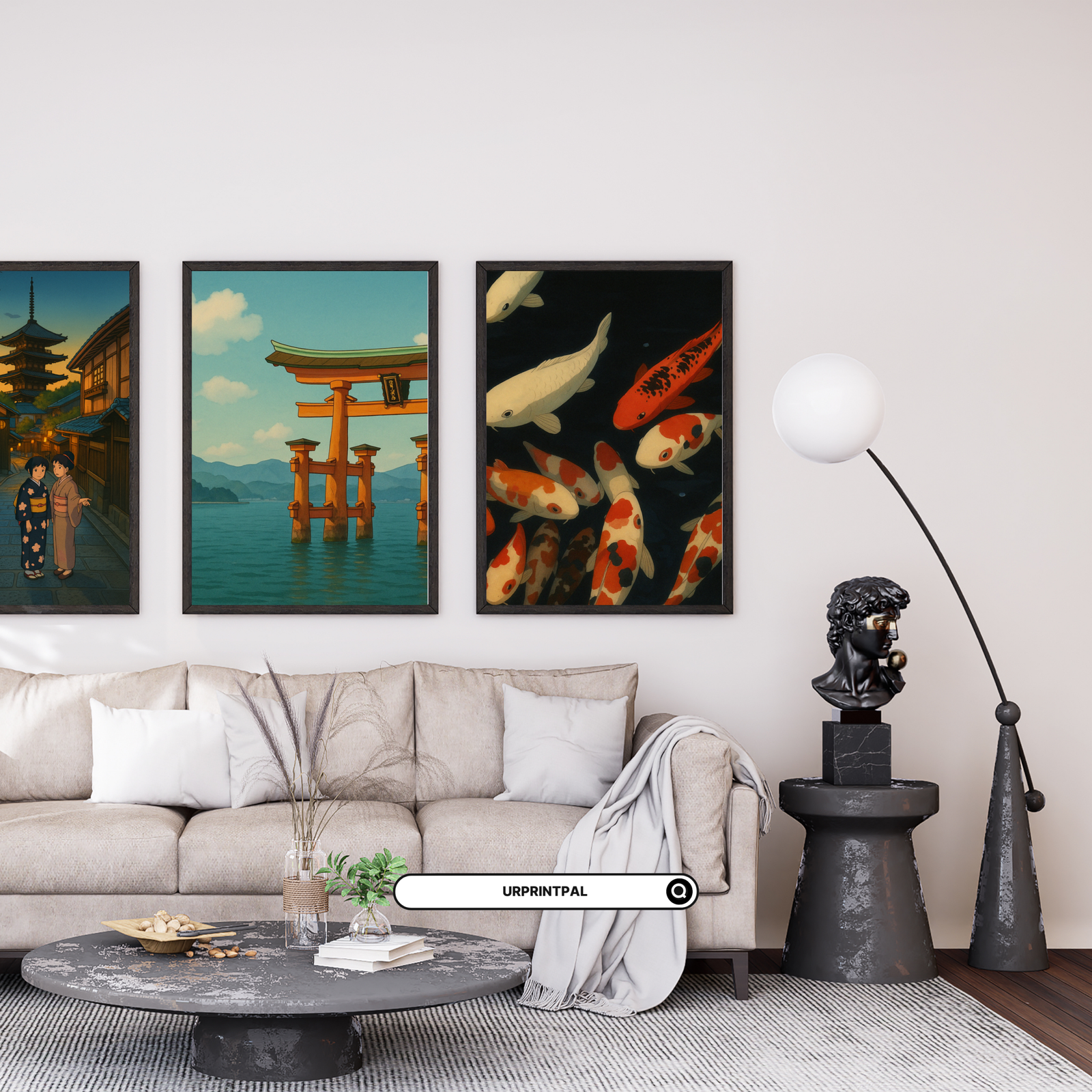 Anime-Inspired Japanese Wall Art