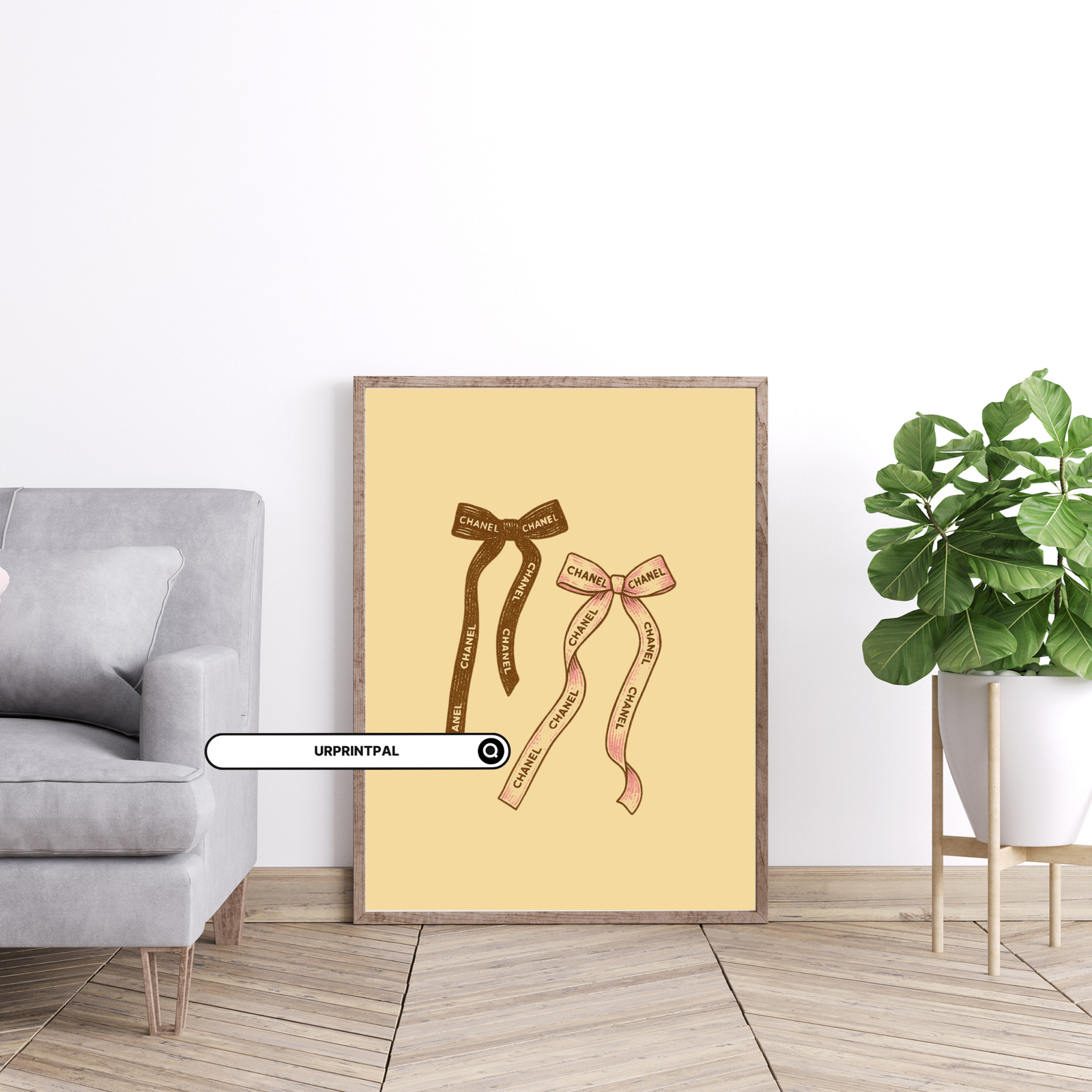 Retro Writer Wall Art Set - Image 5