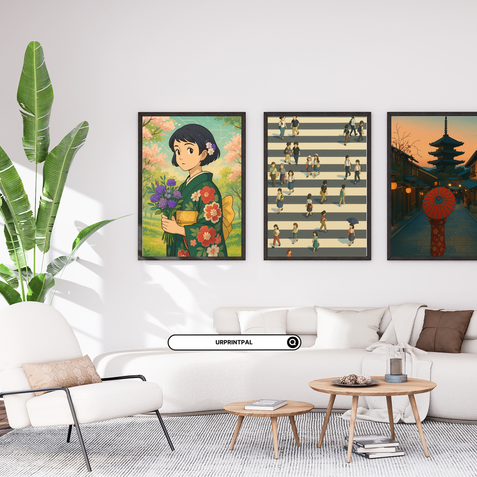 Anime-Inspired Travel Prints