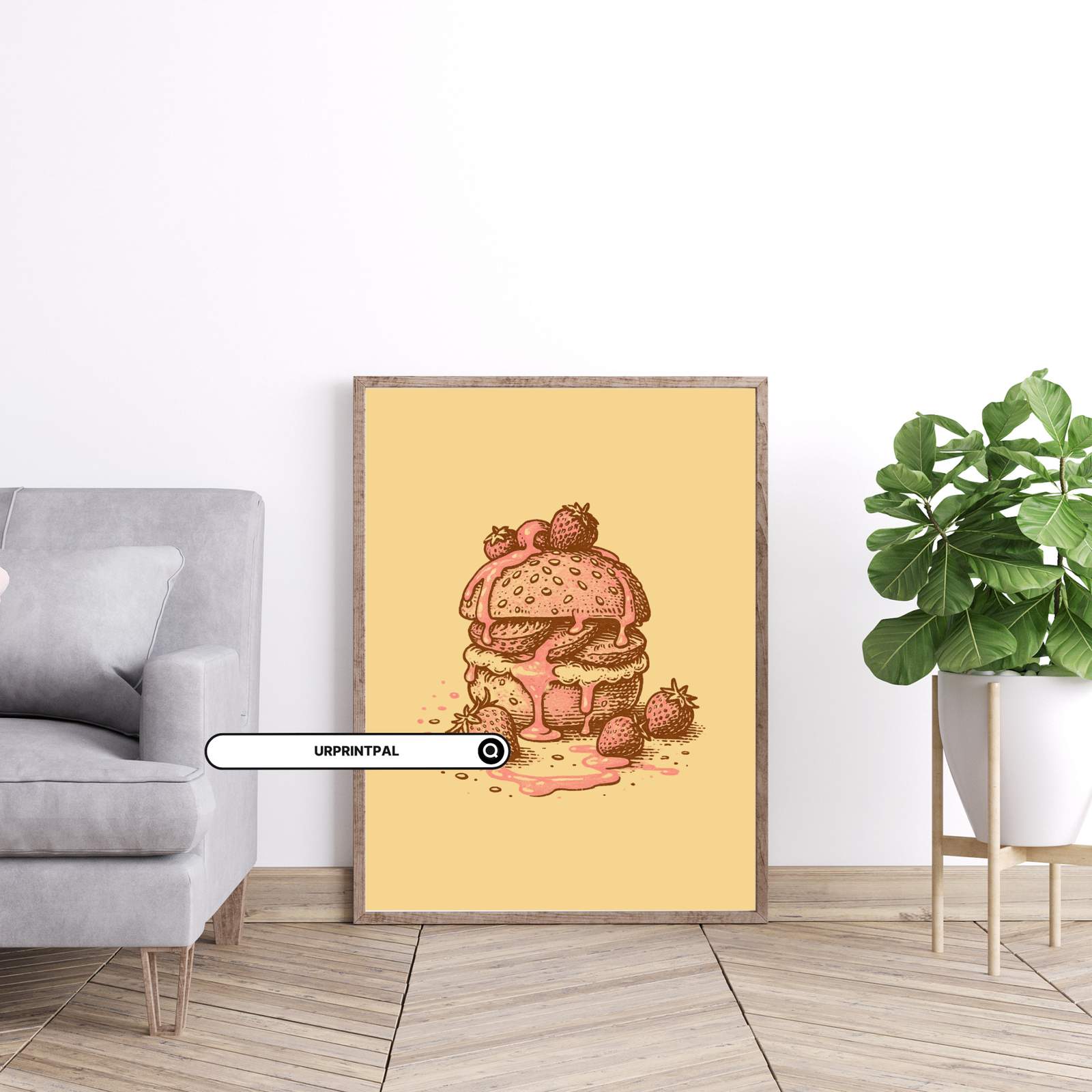 Strawberry Aesthetic Wall Art - Image 11