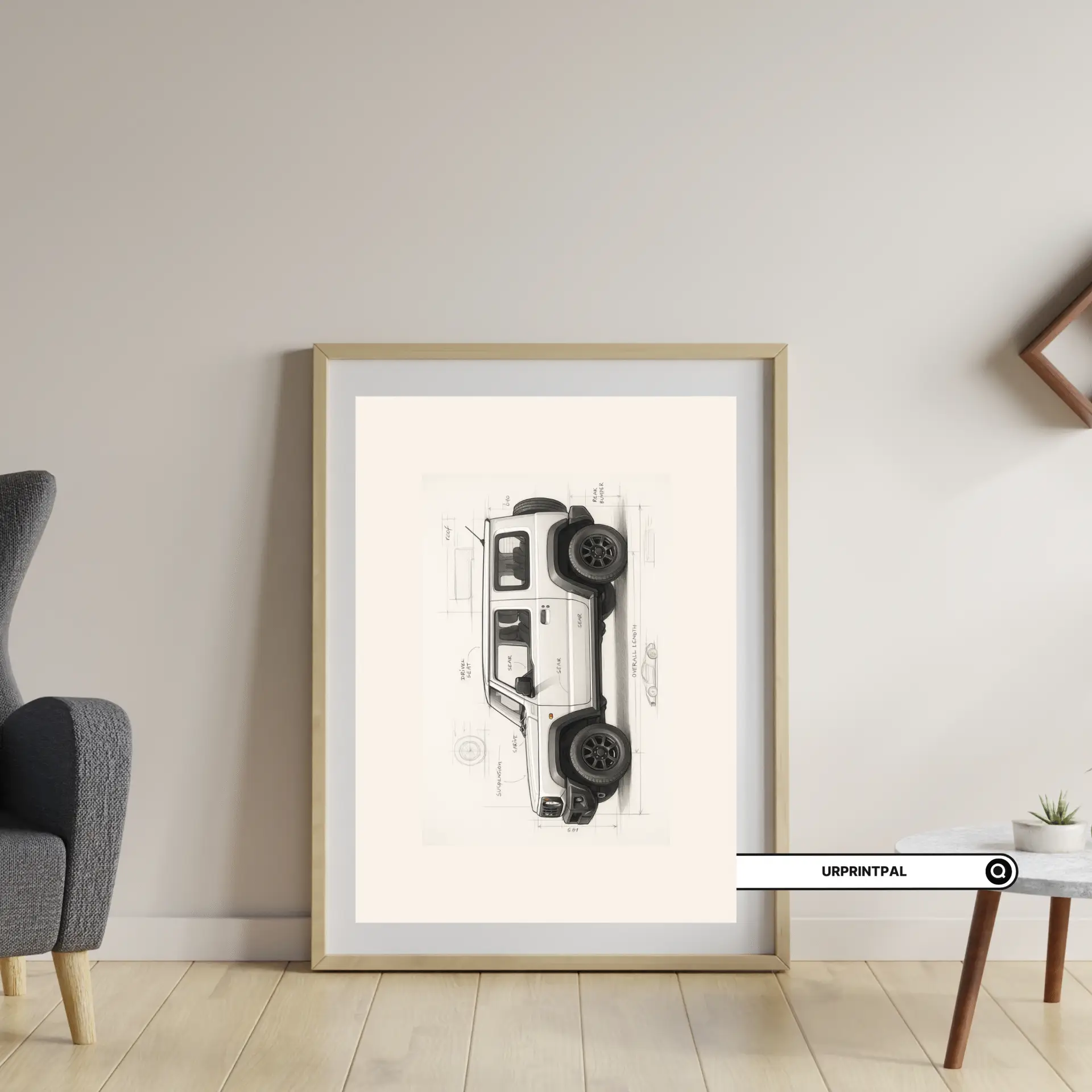 Suzuki Jimny Blueprint