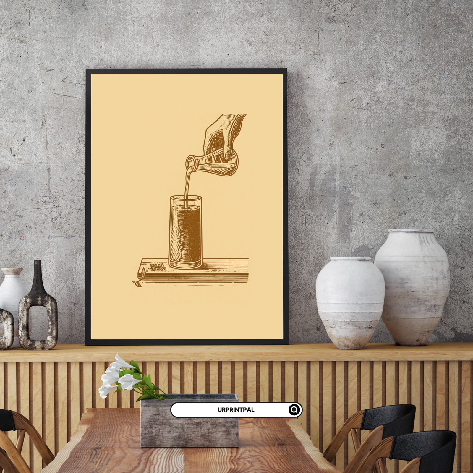 Vintage Coffee Wall Art Set - Image 9