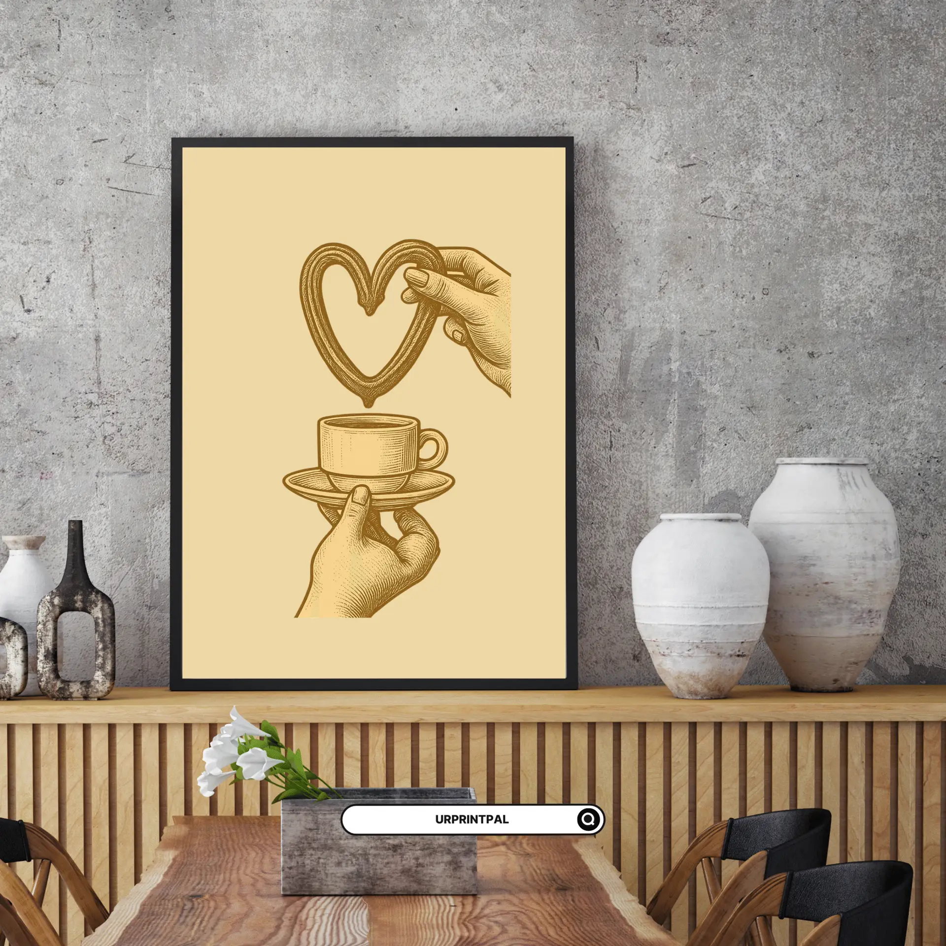 Vintage Coffee Wall Art Set - Image 7