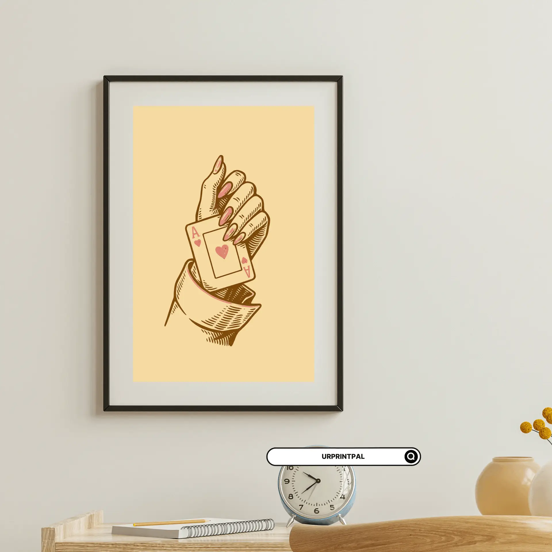 Retro Writer Wall Art Set - Image 3