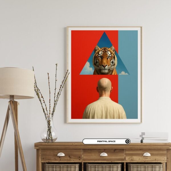Surreal Collage Wall Art Print - Image 6
