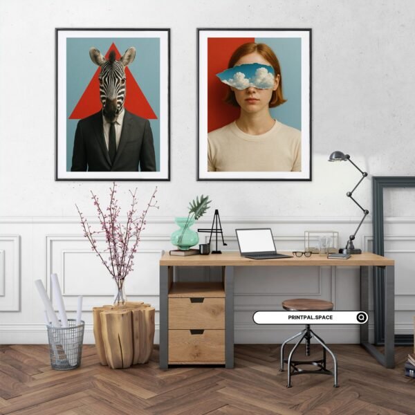 Surreal Portrait Art Prints - Image 4