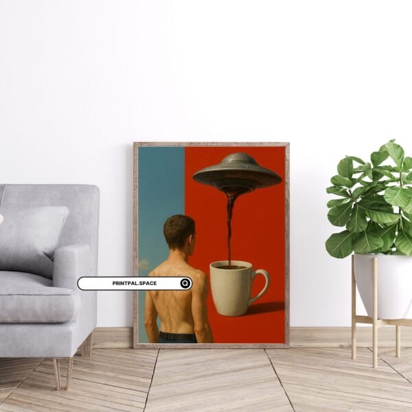 Surreal Collage Wall Art Print - Image 10