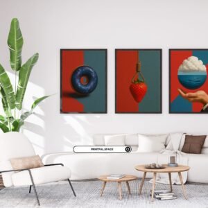 Abstract Collage Posters