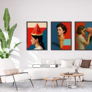 Surreal Pop Art Printable Wall Art
