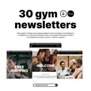 Gym Newsletter Template