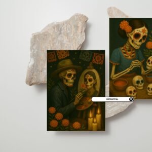 Día de Muertos Post Cards