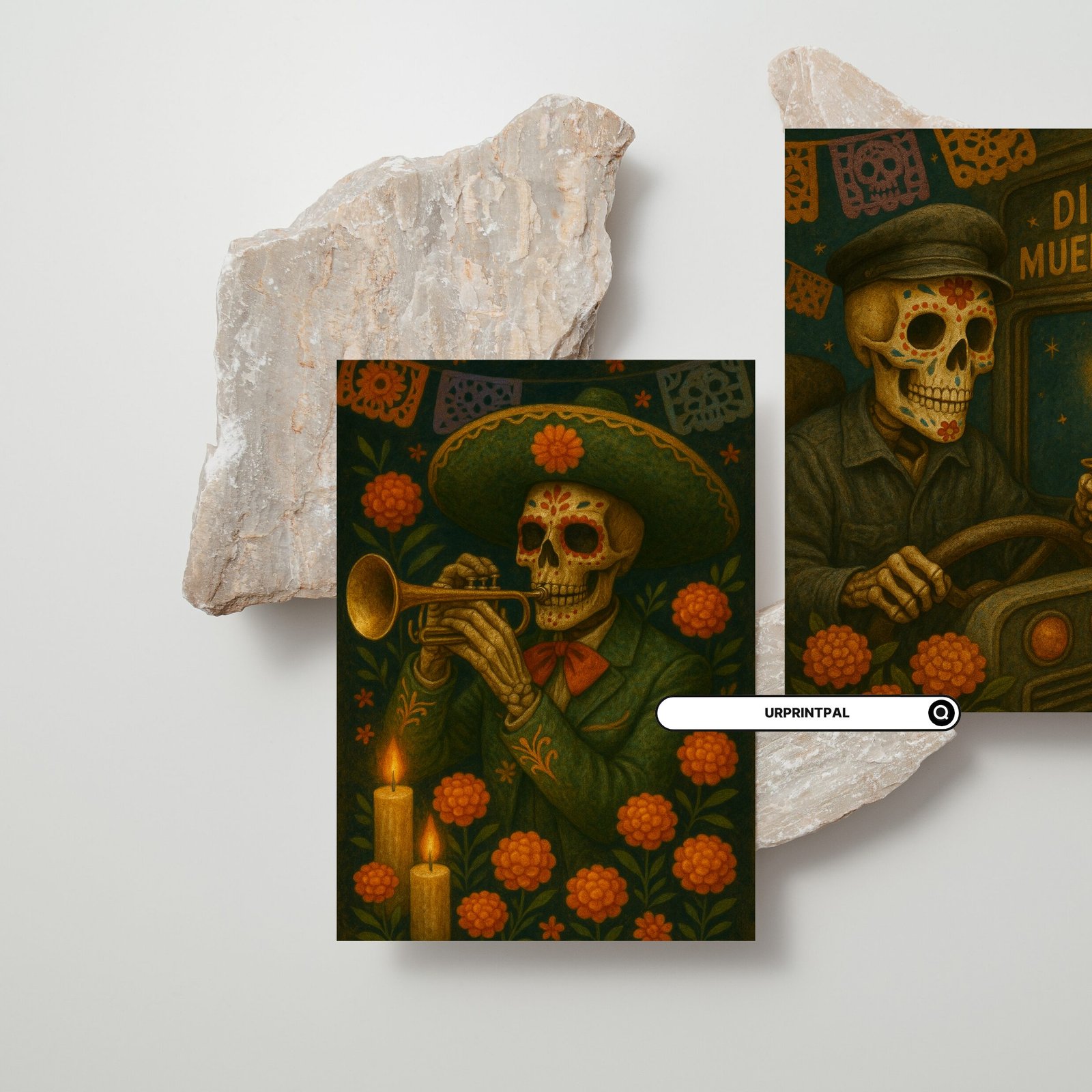 Día de Muertos Post Cards