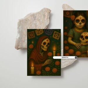Día de Muertos Post Cards