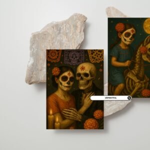 Día de Muertos Post Cards