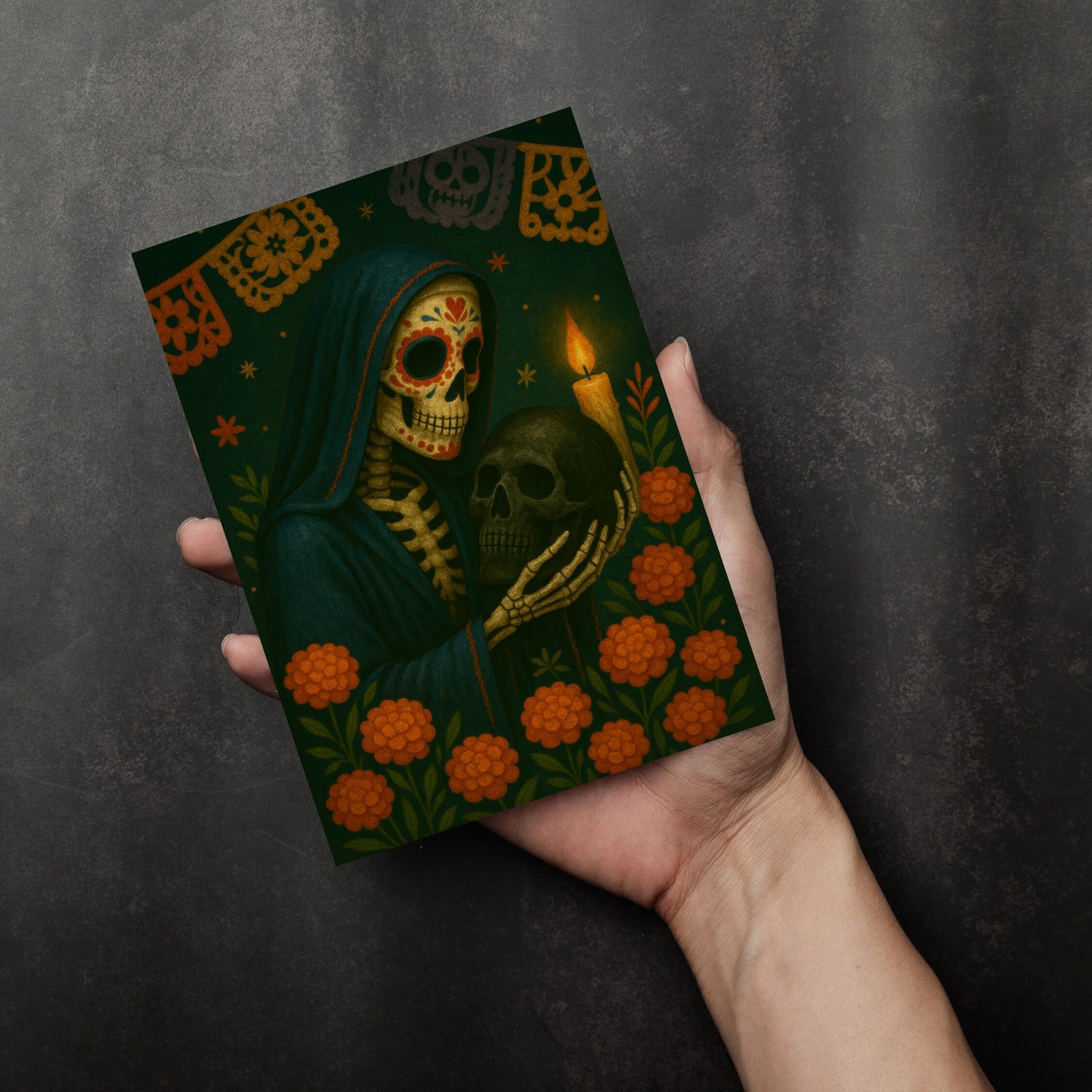 Día de Muertos Post Cards